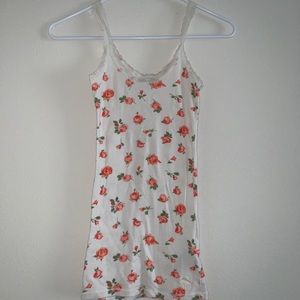 Like New A&F Rose Tank Lace Straps